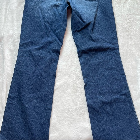 Cambio Jeans dark blue jeans with rhinestone pattern on back pockets size 27 - Picture 12 of 14